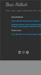 Mobile Screenshot of basicmethods.org